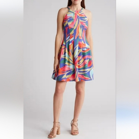 Super CUTE Vince Camuto printed sleeveless dress - Picture 14 of 16